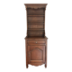 Buffet vaisselier ancien en chêne massif | Style Louis XV