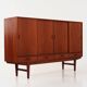 Teak highboard, Danish design, 1970s, production: Denmark