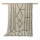 Moroccan Berber wool rug 240 x 150 Cm