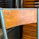 Paire de chaises d'école vintage