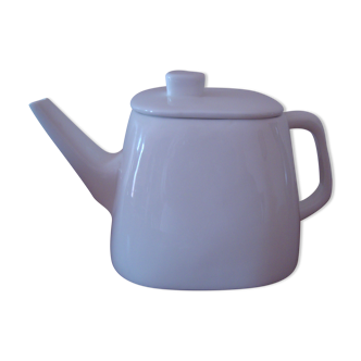 Thiéière vintage en porcelaine de chine blanche