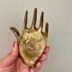 Ashtray brass hand