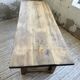 Table de ferme travail pin 1950 220cm