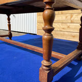 Rectangular farmhouse table in millwood early 20th century