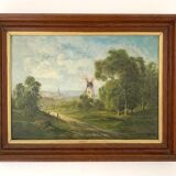 Oil on canvas from the beginning of the 20th century by Sivel