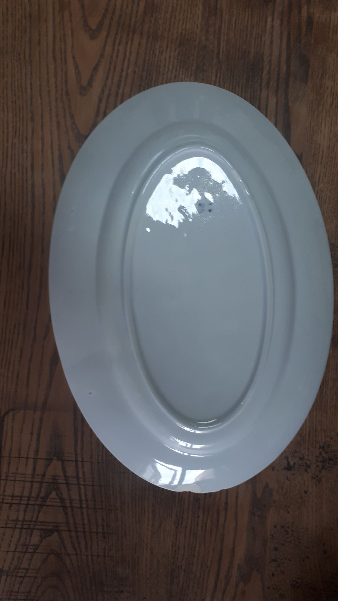 Série de plats Badonviller Fleurs bleues