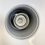 Vintage industrial black enamel light, 1930s