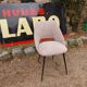 Reupholstered vintage chair