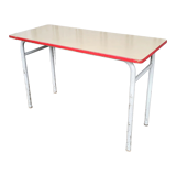 Set of 4 desks, double school office from the 70s