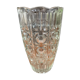 Vintage glass vase 1960 1970