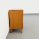 Vintage light wood bedside table from the 40s 50s
