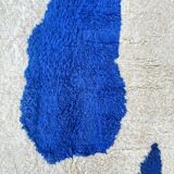 Tapis beni ouarain traditionnel fait à la main
