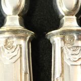 Service cover has mignardises art deco solid silver stuffed minerve