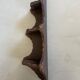 Etagère d'angle en bois ancienne