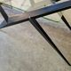 Angelo Ostuni - Coffee table with double glass top - Design 1950