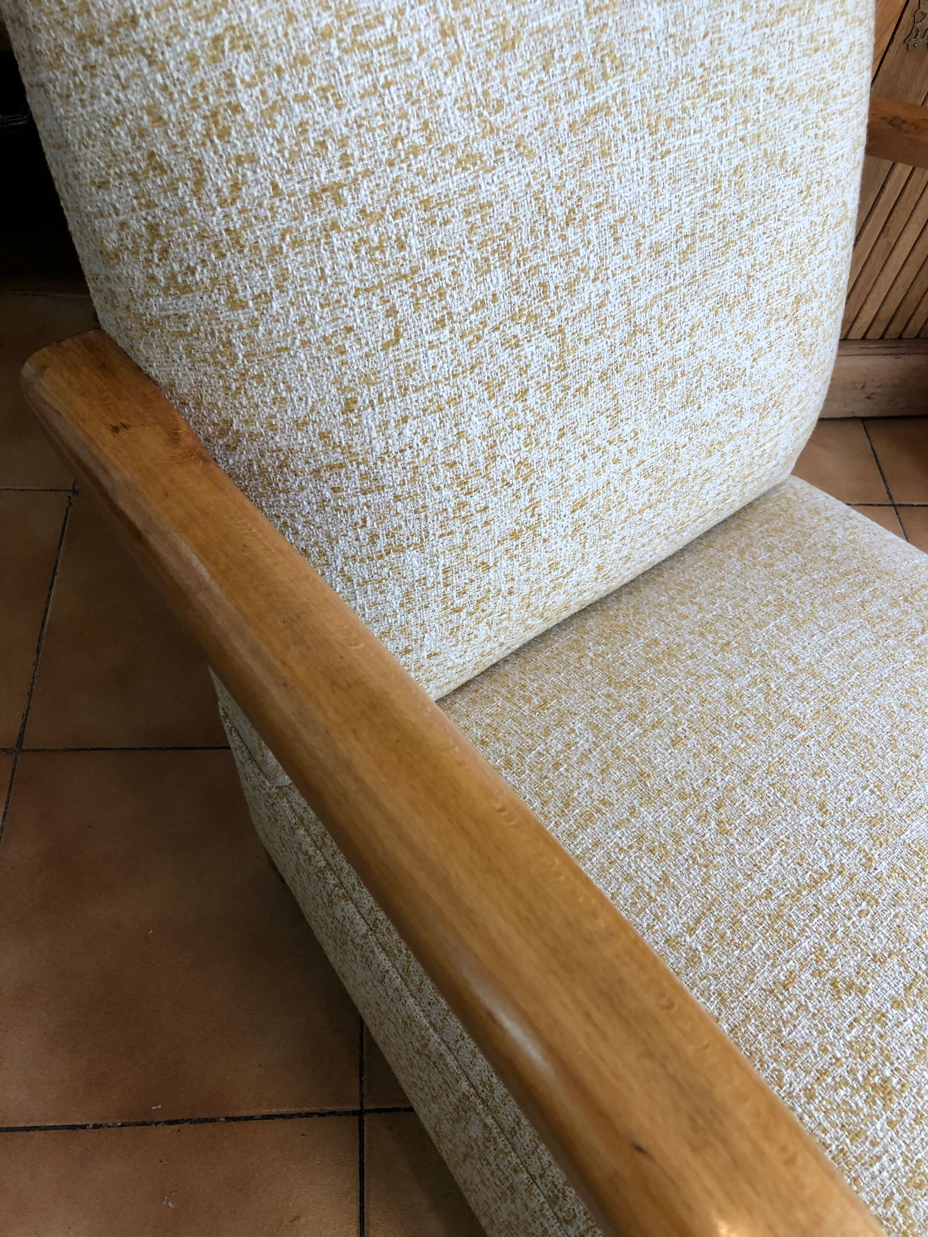 Fauteuil Art déco - années 30 rénové