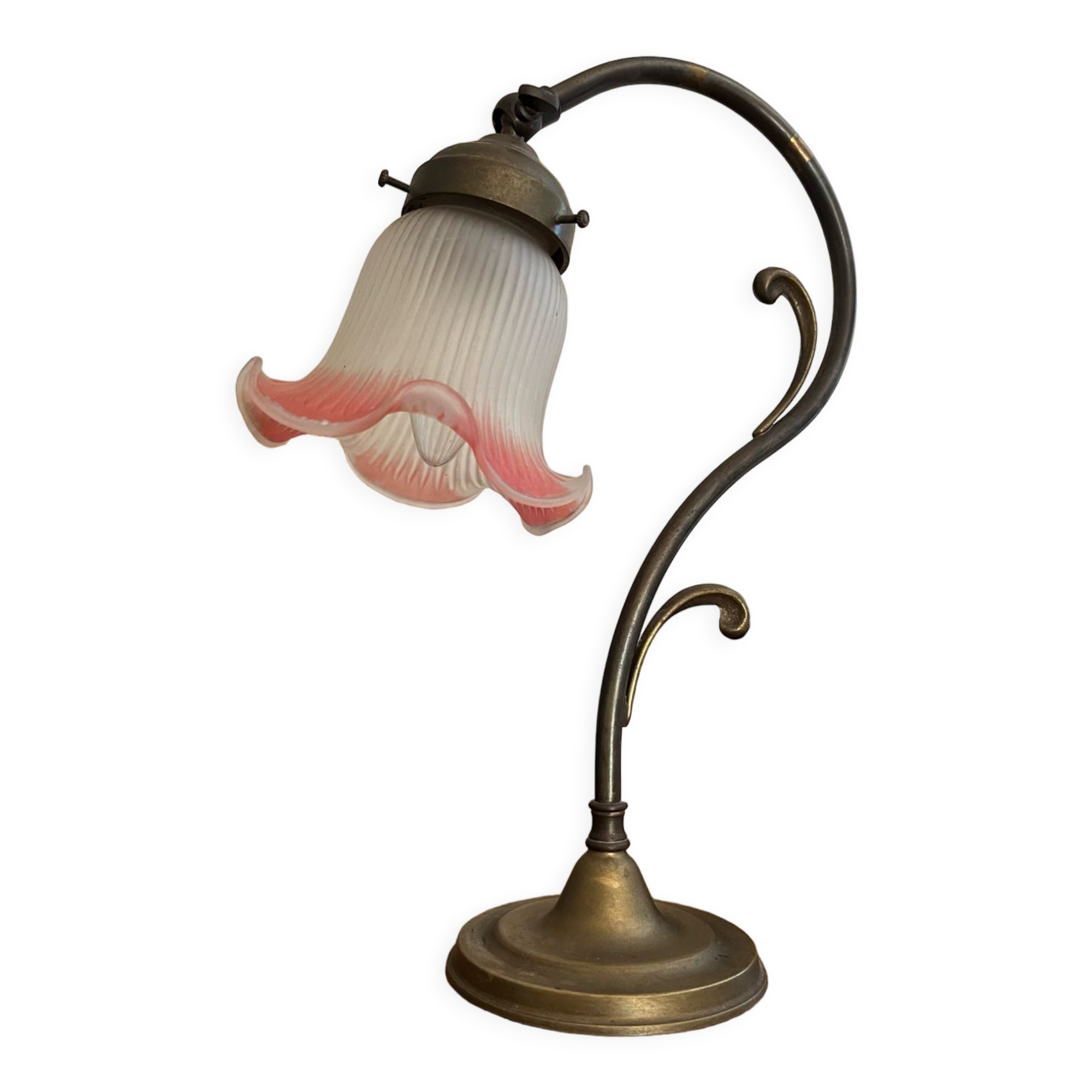 Tulip lamp art nouveau style
