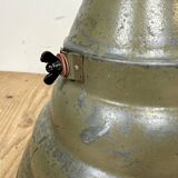 Green Industrial Aluminium Hanging Lamp, 1970s