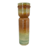 Artistic Mid-Century Ceramic Vase, Czechoslovakia