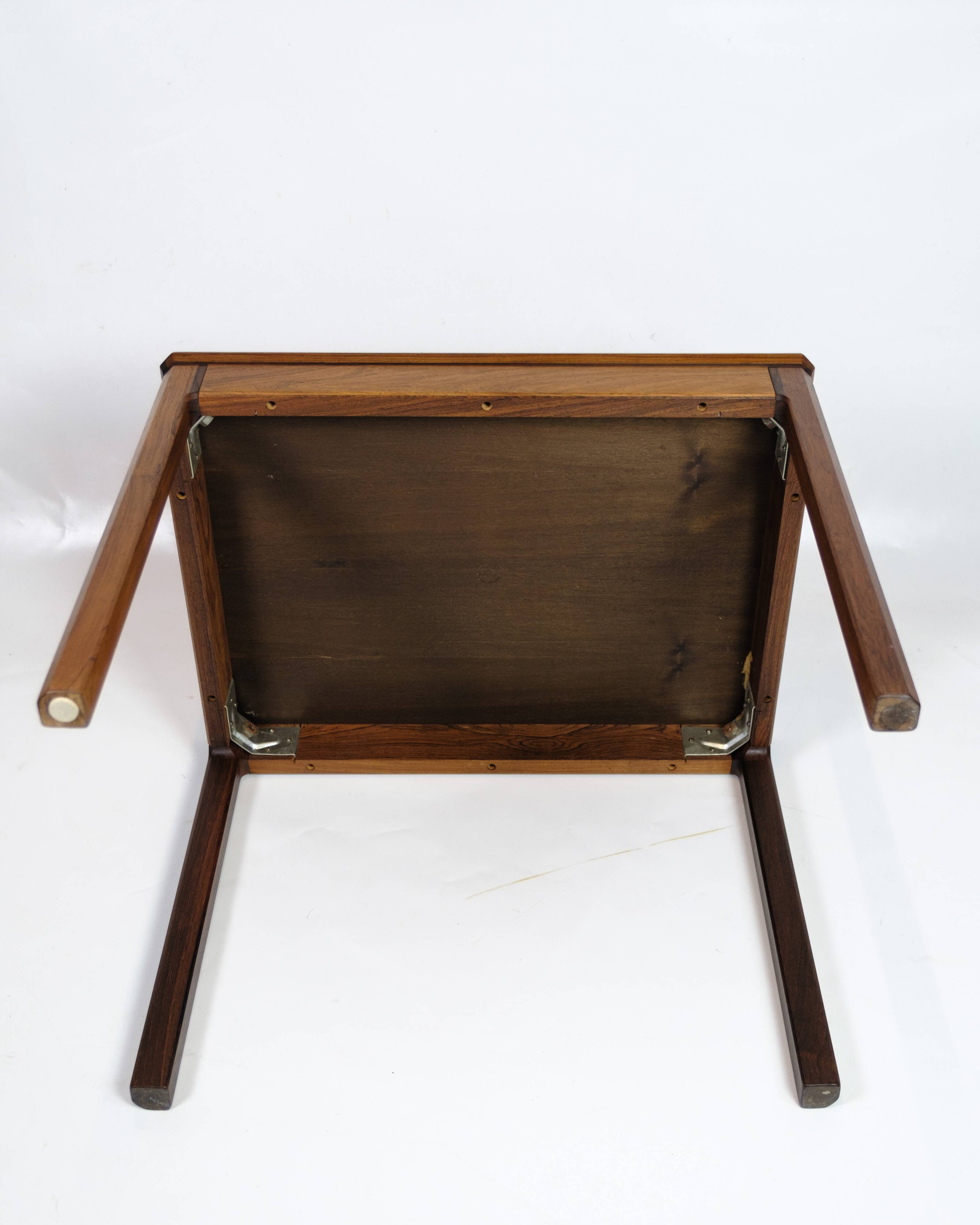 Table d'appoint en palissandre, Danemark années 1960