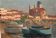 Joseph perrachon (1883-1969) marine, boats - original signed antique painting