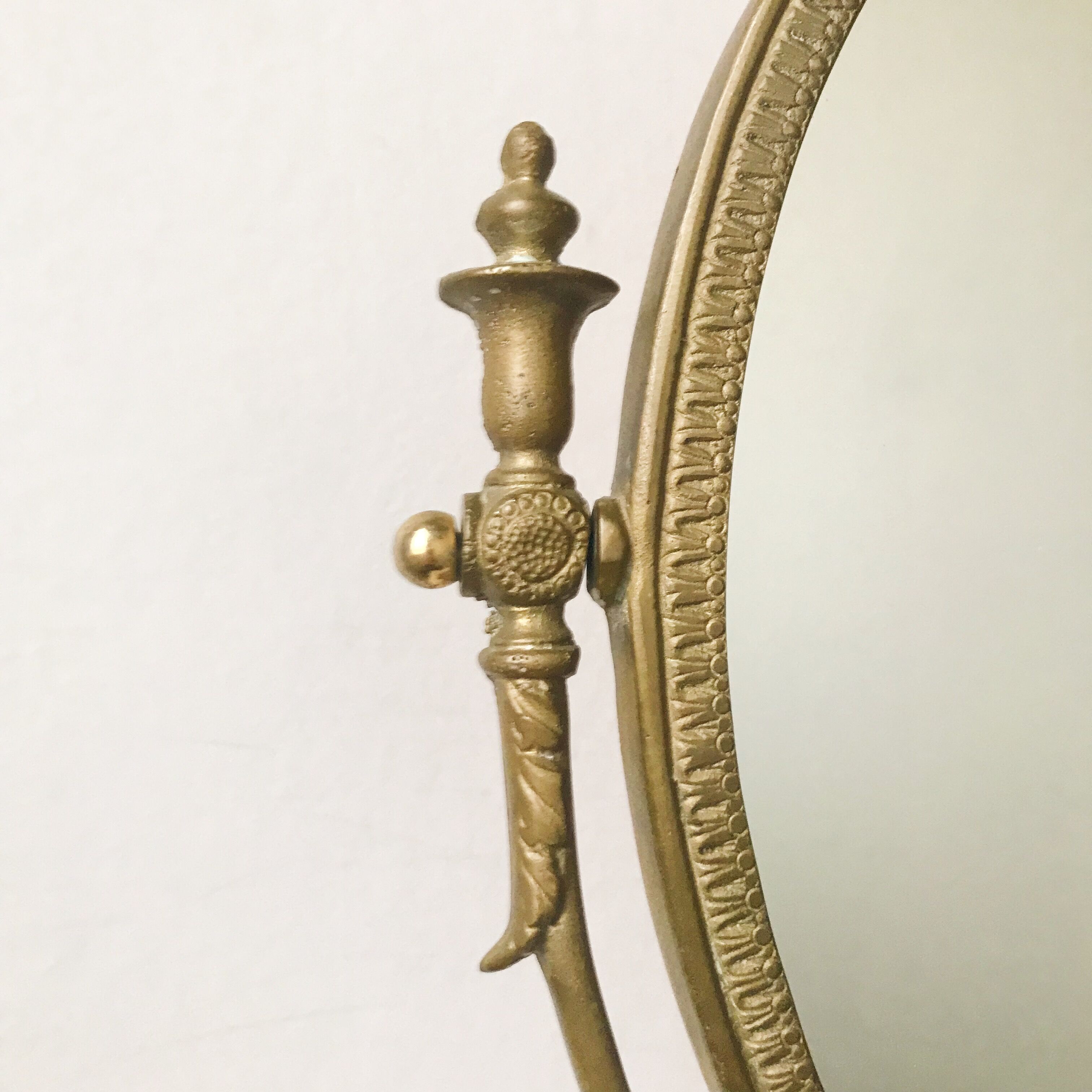 Vintage "psyche" mirror 30x48cm