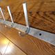 School coat rack bar 11 racks 2m