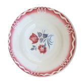 Lot de 5 assiettes Sarreguemines