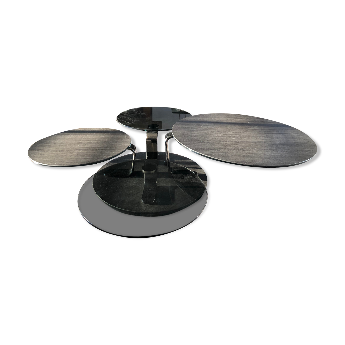 Coffee table rock and bobois "quartet"