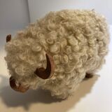 Scandinavian buffalo figure