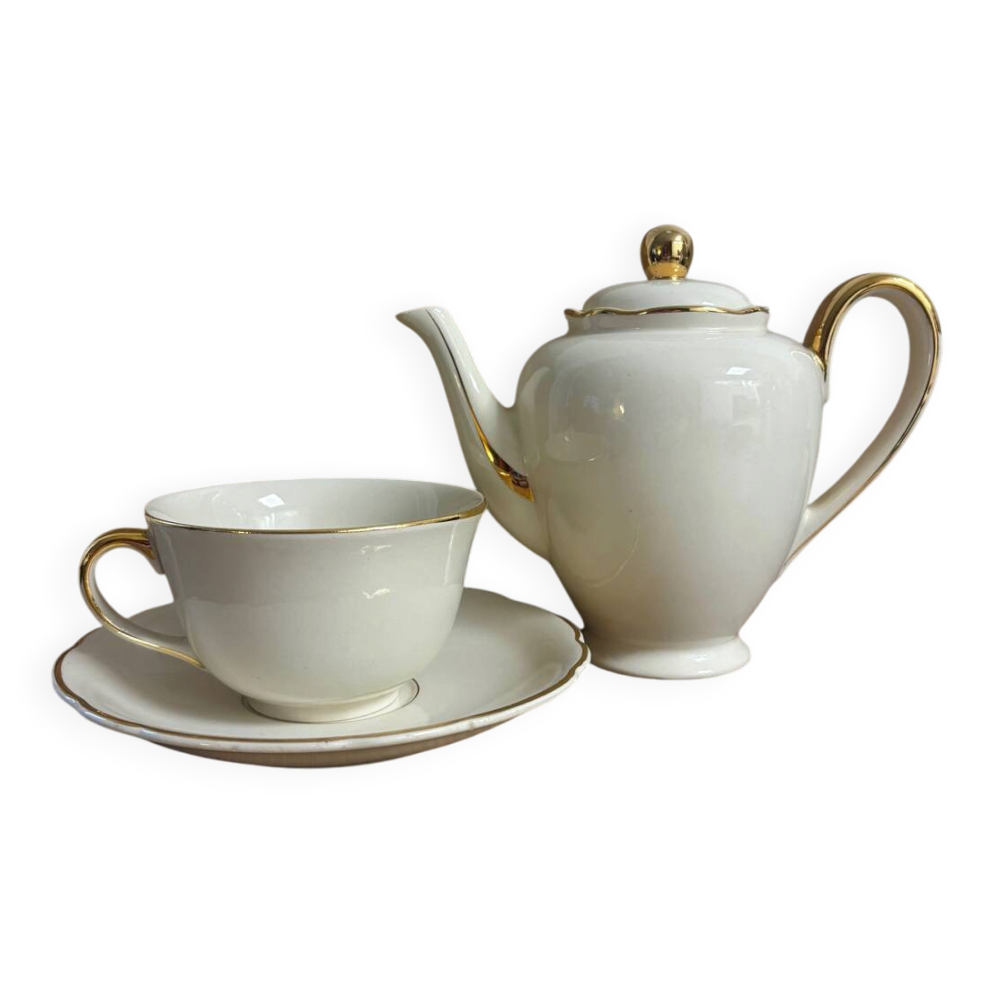 Teapot and cup set Villeroy and Boch Rhône