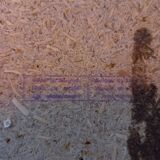 Mirror set and wall lamp in gold metal by deknudt, 1960s