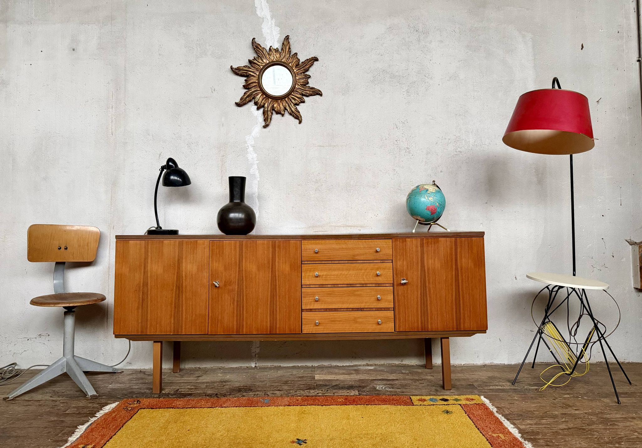 Vintage Scandinavian sideboard