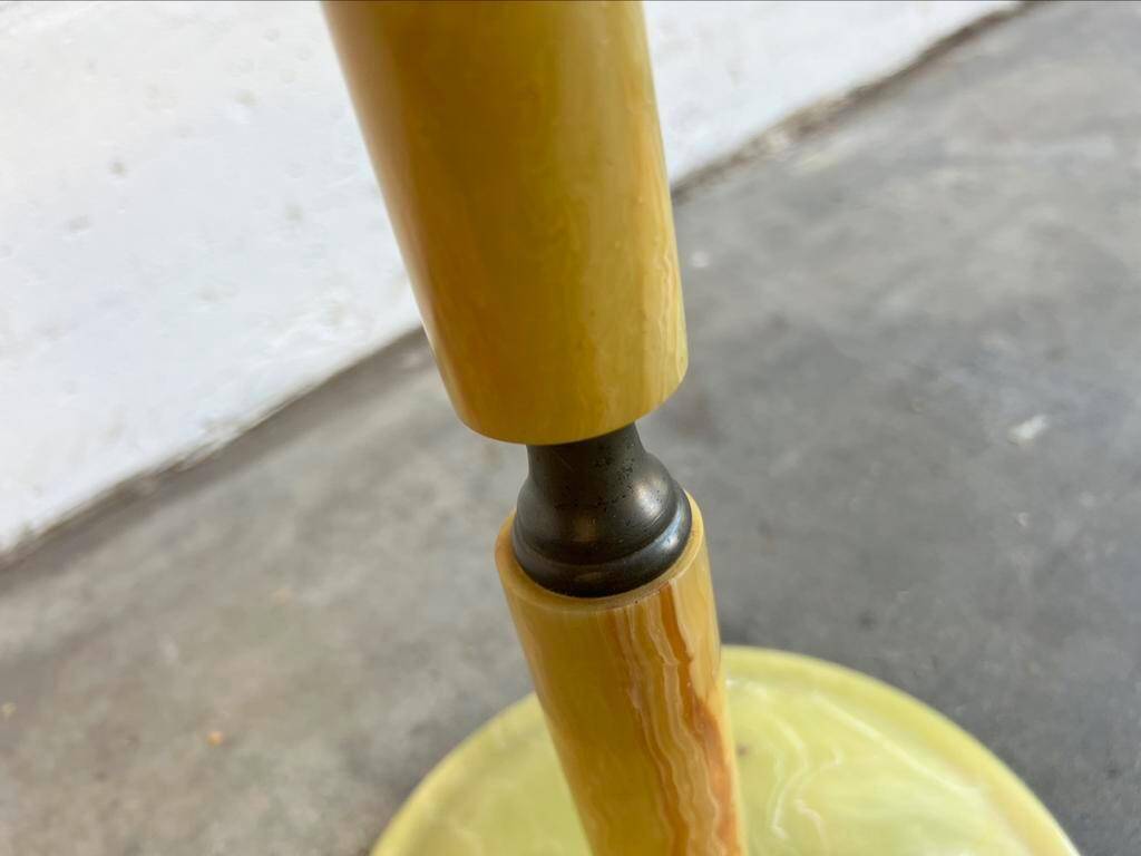 Onyx vintage side table / side table / plant stand