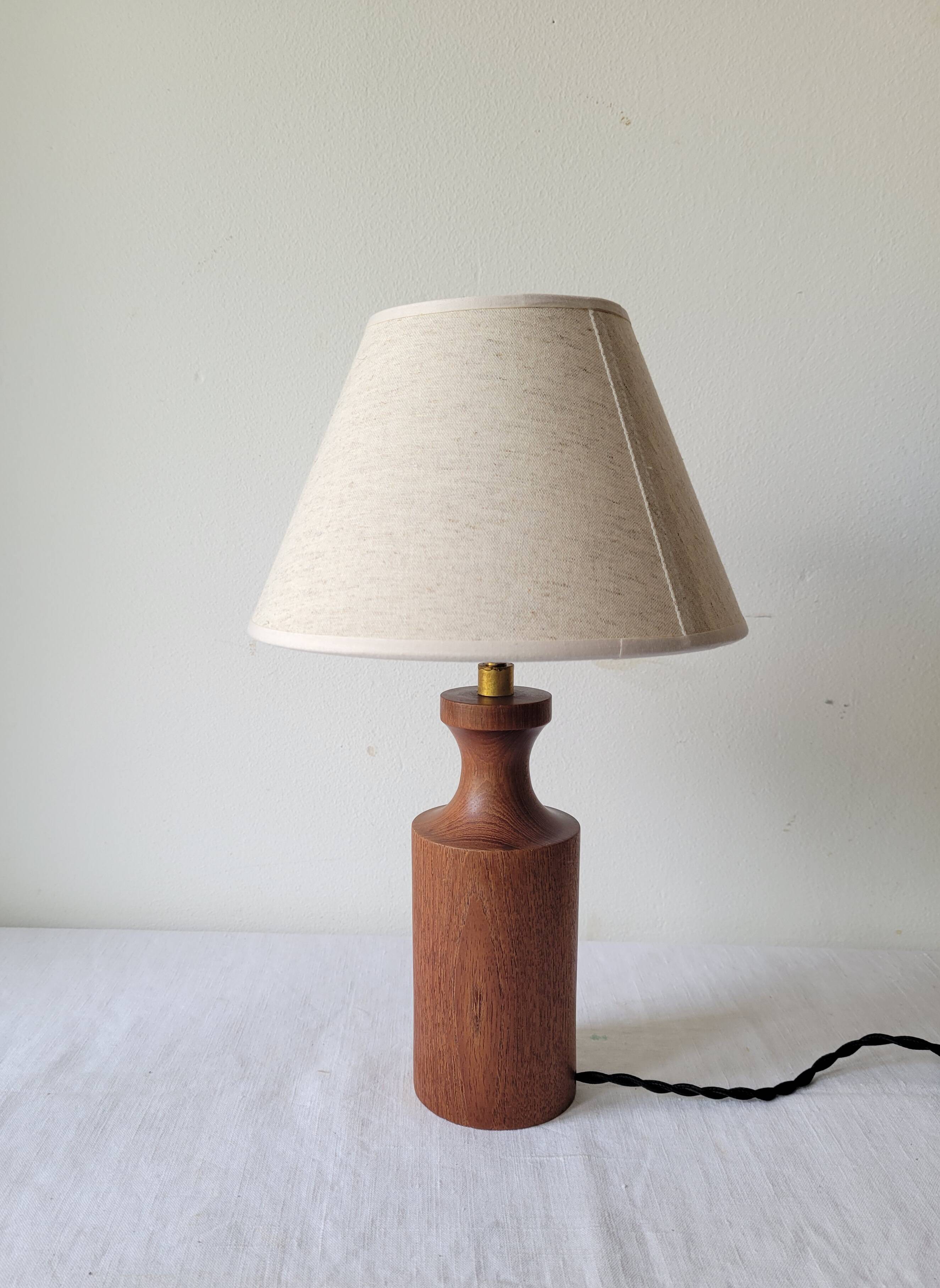 Scandinavian teak lamp