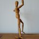 Mannequin articulé en bois