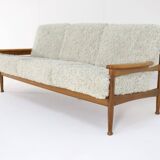 Set van designer bank + 2 fauteuils 'Sliedrecht' - opnieuw bekleed