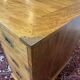 Nautical-style teak writing desk