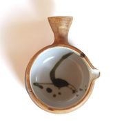 Saucier en céramique de la poterie de la colombe, années 70