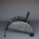 Lounge Chair model 4814 by Anna Castelli Ferrieri for Kartell, 1980s