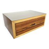 70s Floating Wall-Mounted Nightstand/Drawer