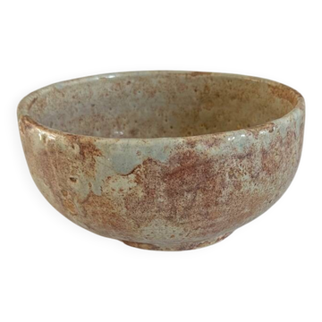 Grand bol artisanal en grès émaillé - pièce unique