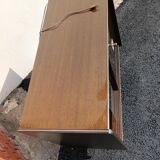 Vintage display cabinet with lighting
