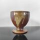 Vintage stoneware cup / high mug - Brutalist design