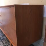 Scandinavian enfilade in light wood