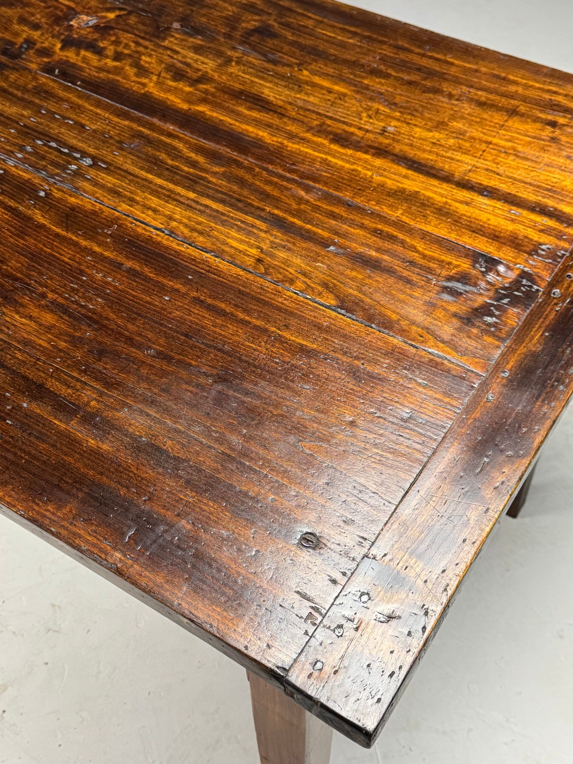 French antique dining table 242 cm
