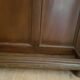 Old coat rack wardrobe