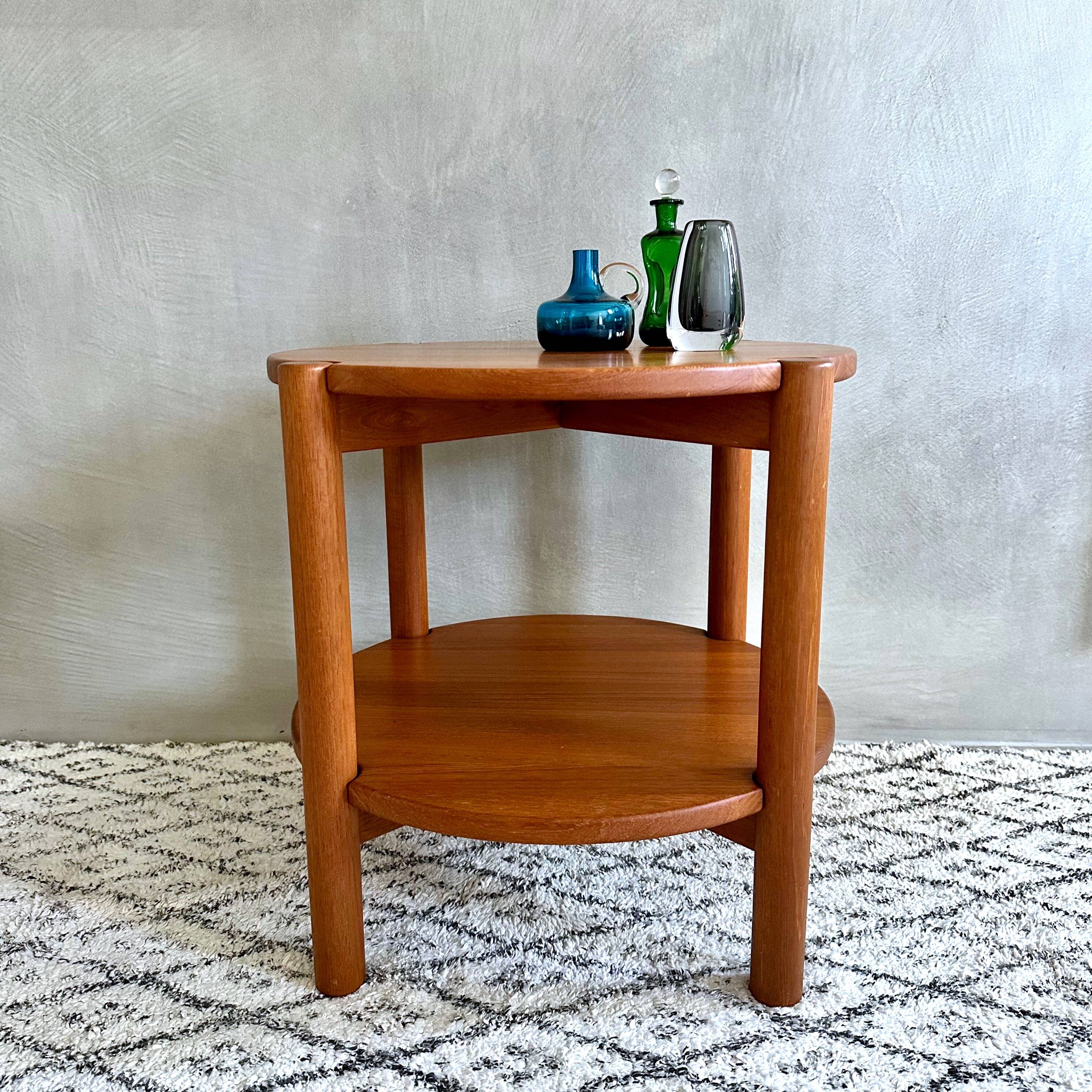 Vintage side table Salling Stolefabrik Durup, coffee table, midmodern