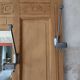 Entrance hall, renovated Art Deco coat rack