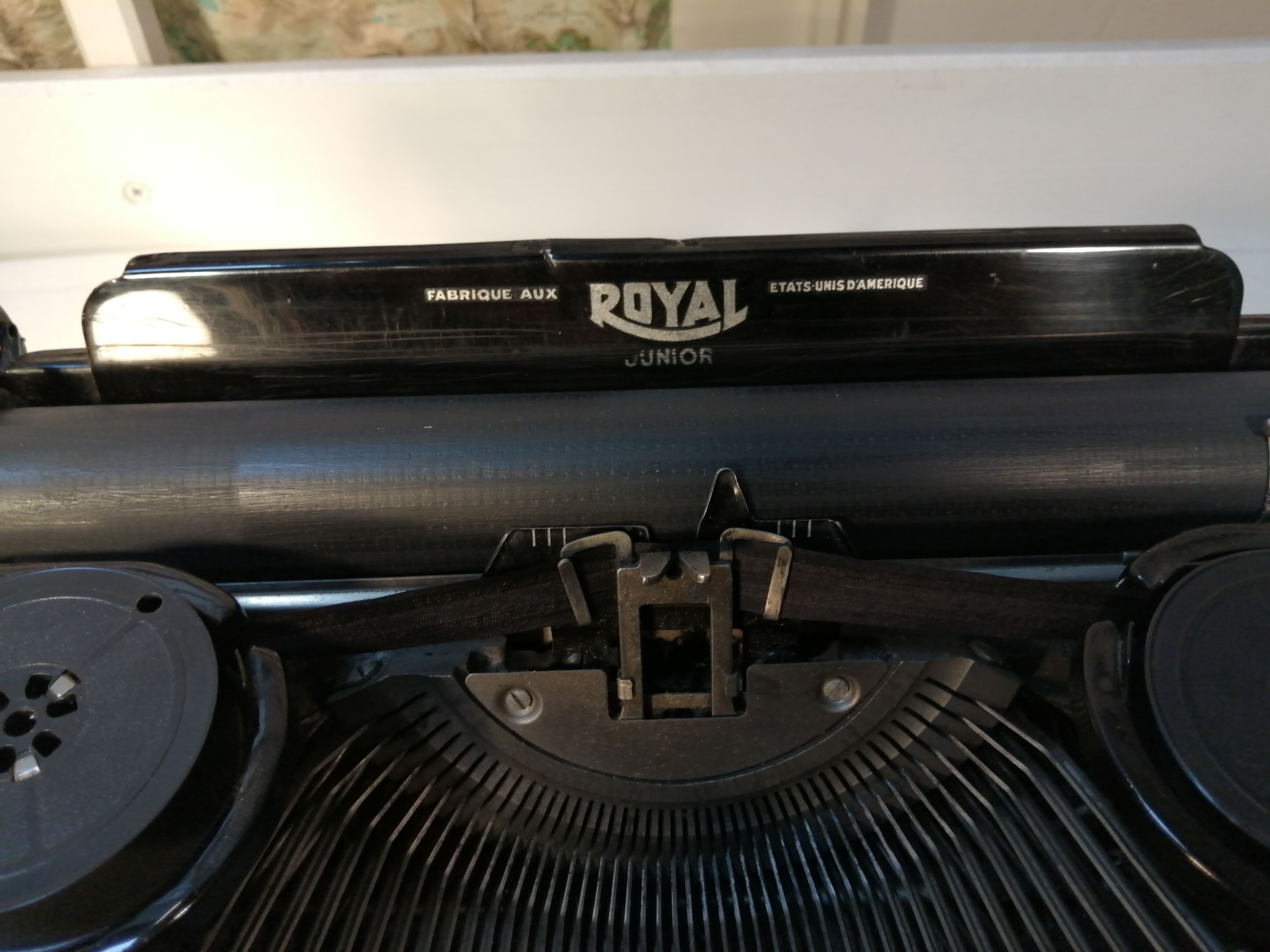 Former Royal Junior Mechanical typewriter